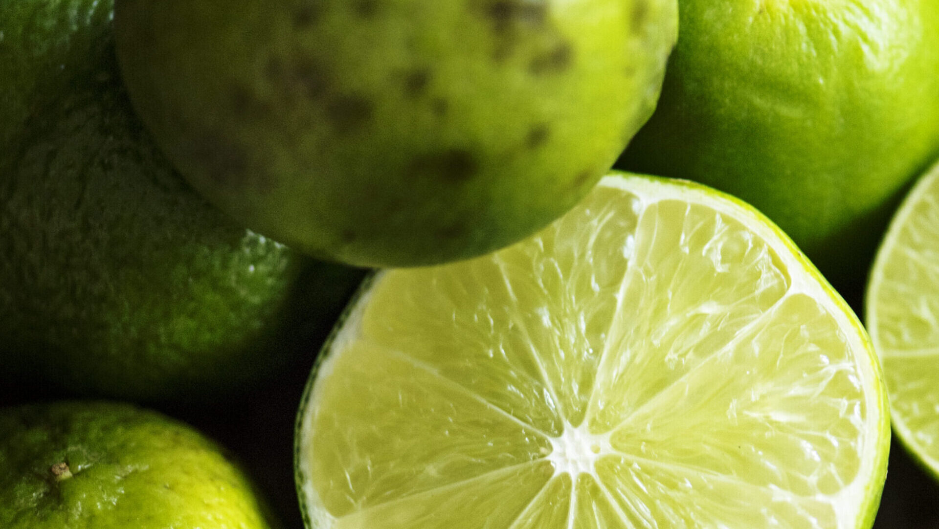 Closeup of fresh lime
